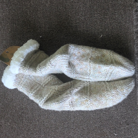 Women's The Cozy Collection Sherpa Fleece Lined Slipper Socks - Picture 2 of 3